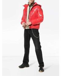 rote Daunenjacke von Givenchy