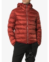 rote Daunenjacke von Ten C