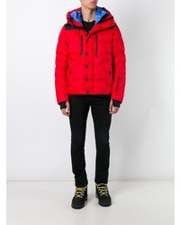 rote Daunenjacke von MONCLER GRENOBLE