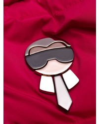 rote Daunenjacke von Fendi