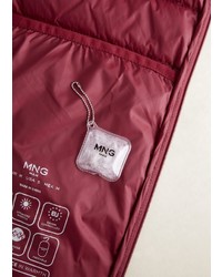 rote Daunenjacke von Mango Man