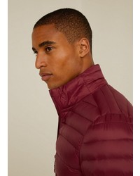 rote Daunenjacke von Mango Man