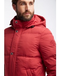 rote Daunenjacke von MO