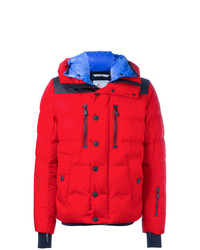 rote Daunenjacke von MONCLER GRENOBLE