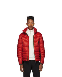 rote Daunenjacke von MONCLER GRENOBLE