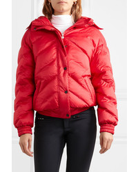 rote Daunenjacke von Perfect Moment