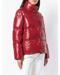 rote Daunenjacke von Duvetica