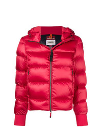 rote Daunenjacke von Parajumpers