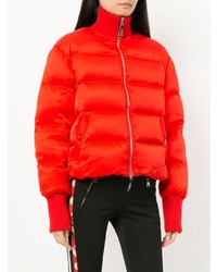 rote Daunenjacke von Alexander McQueen