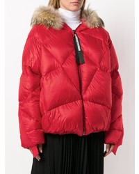 rote Daunenjacke von As65