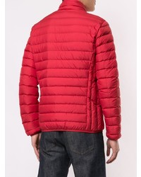 rote Daunenjacke von Parajumpers