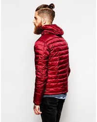 rote Daunenjacke von Scotch & Soda