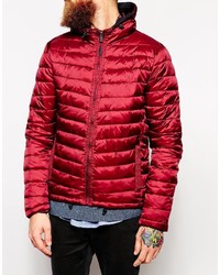 rote Daunenjacke von Scotch & Soda