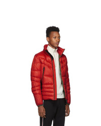 rote Daunenjacke von MONCLER GRENOBLE