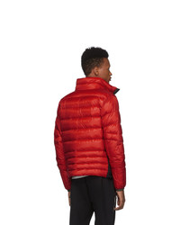 rote Daunenjacke von MONCLER GRENOBLE