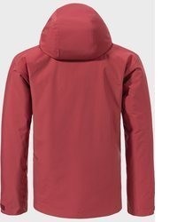 rote Daunenjacke von Schöffel