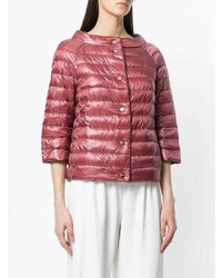 rote Daunenjacke von Herno