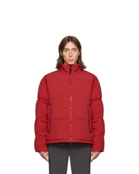 rote Daunenjacke von The Very Warm