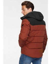 rote Daunenjacke von Tom Tailor