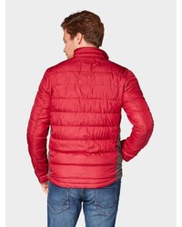 rote Daunenjacke von Tom Tailor