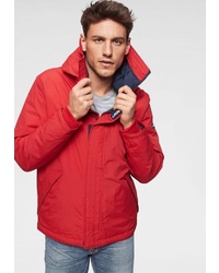 rote Daunenjacke von Tommy Jeans