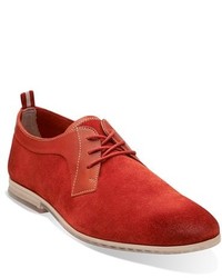 rote Derby Schuhe