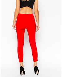 rote enge Hose von Asos