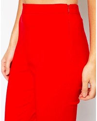 rote enge Hose von Asos