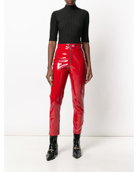 rote enge Hose von MSGM