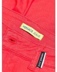 rote enge Jeans von Versace Jeans