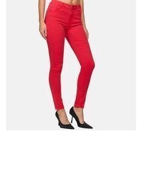 rote enge Jeans von Elara
