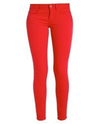 rote enge Jeans von GUESS