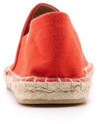 rote Espadrilles von Soludos