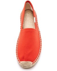 rote Espadrilles von Soludos