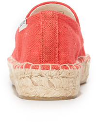 rote Espadrilles von Soludos