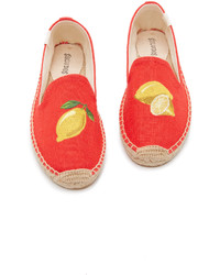 rote Espadrilles von Soludos