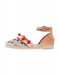 rote Espadrilles von Max Mara