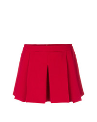 rote Shorts mit Falten von RED Valentino