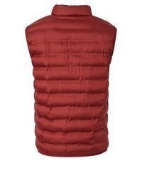 rote gesteppte ärmellose Jacke von Redmond