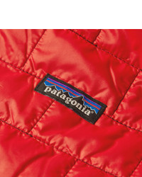 rote gesteppte Jacke von Patagonia