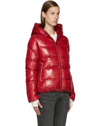 rote gesteppte Jacke von Duvetica