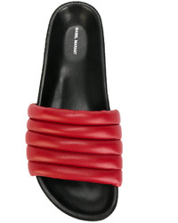 rote gesteppte Sandalen von Isabel Marant