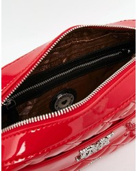 rote gesteppte Taschen von Love Moschino