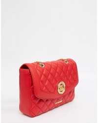 rote gesteppte Taschen von Love Moschino