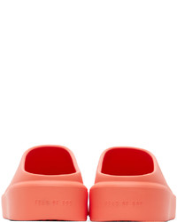 rote Gummi Slipper von Fear Of God