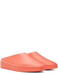 rote Gummi Slipper von Fear Of God