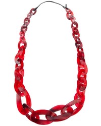 rote Halskette