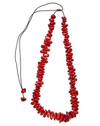 rote Halskette von Isachii