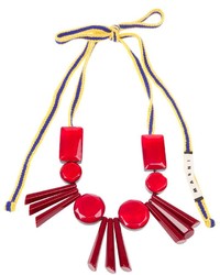 rote Halskette von Marni
