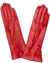 rote Handschuhe von Dents